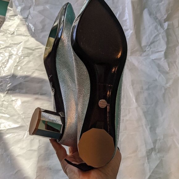 Proenza Schouler silver booties size 9 (39) BNWOB - Picture 11 of 11